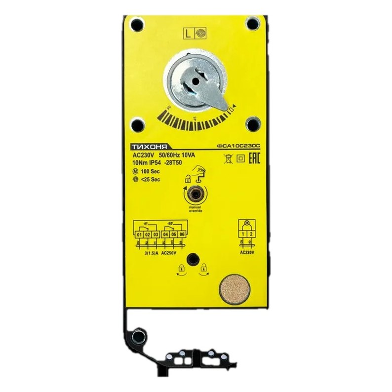FSE10N230S (OEM) электропривод ON/OFF, реверсивный для противопож. клапанов с 2-я доп.переключател