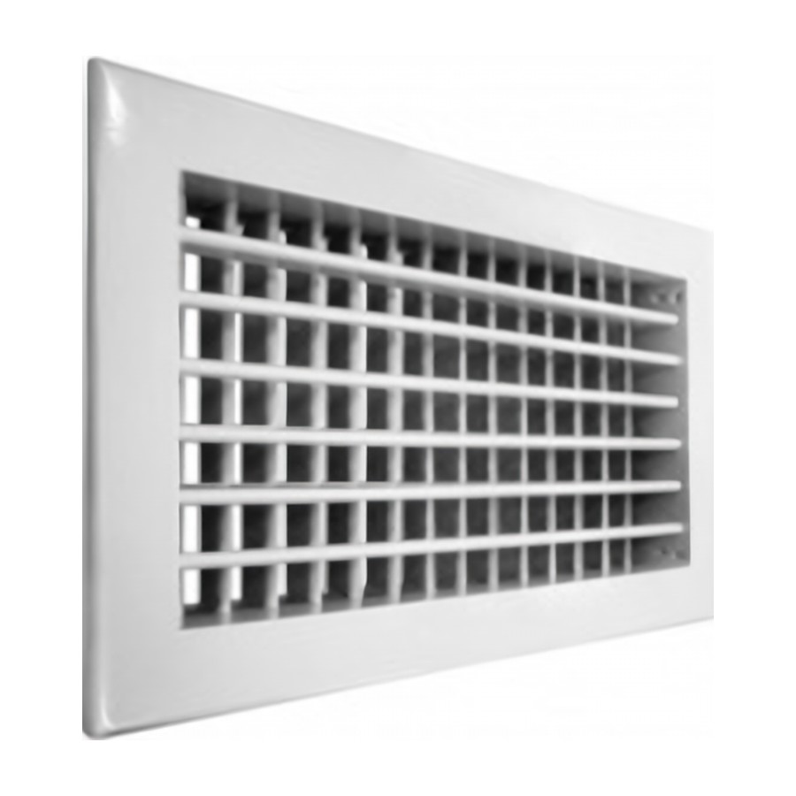 2WA-1000x200 решетка двухрядная алюминиевая