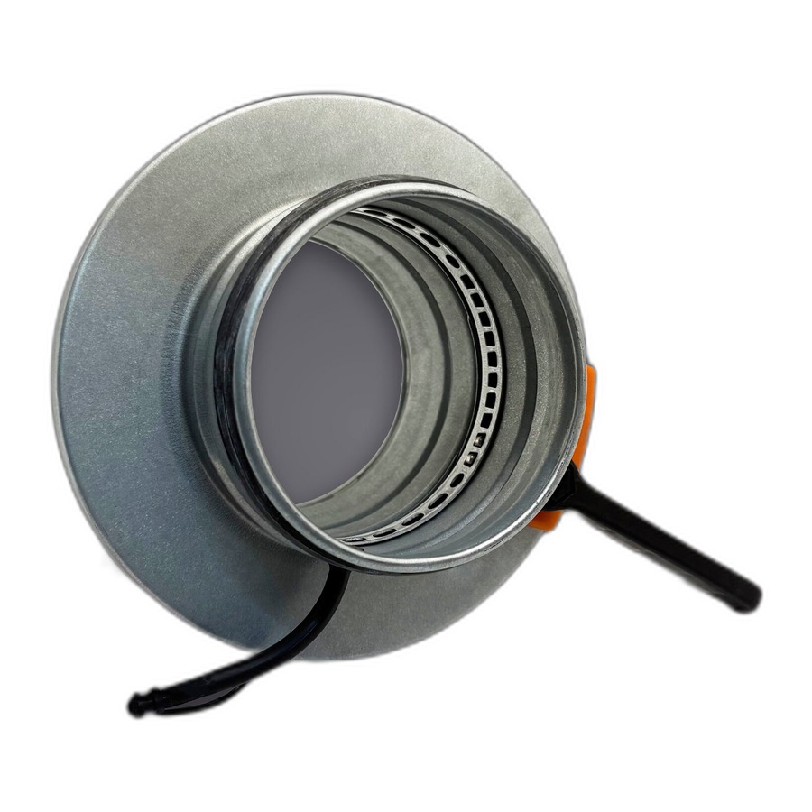 Клапан ирисовый ТИХОНЯ IRIS-250-SS316 из нержавеющей стали