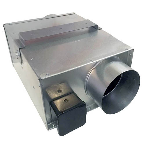 Вентилятор Ванвент ВКП-250К канальный в прямоугольном корпусе для круглых воздуховодов (1300 м³/ч)