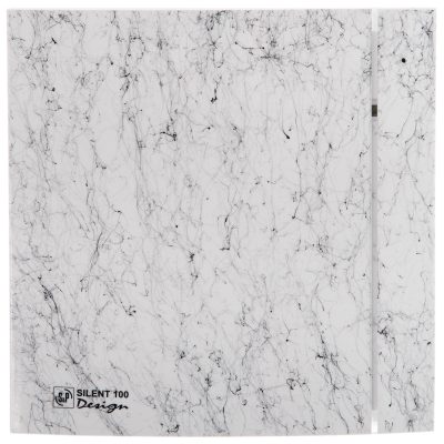 Накладной вентилятор Soler Palau SILENT-100 CZ MARBLE WHITE DESIGN 4C