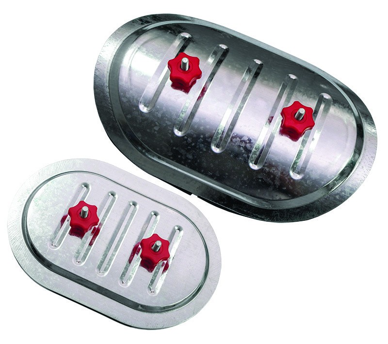 Лючок накладной FAD 400*300 mm RED