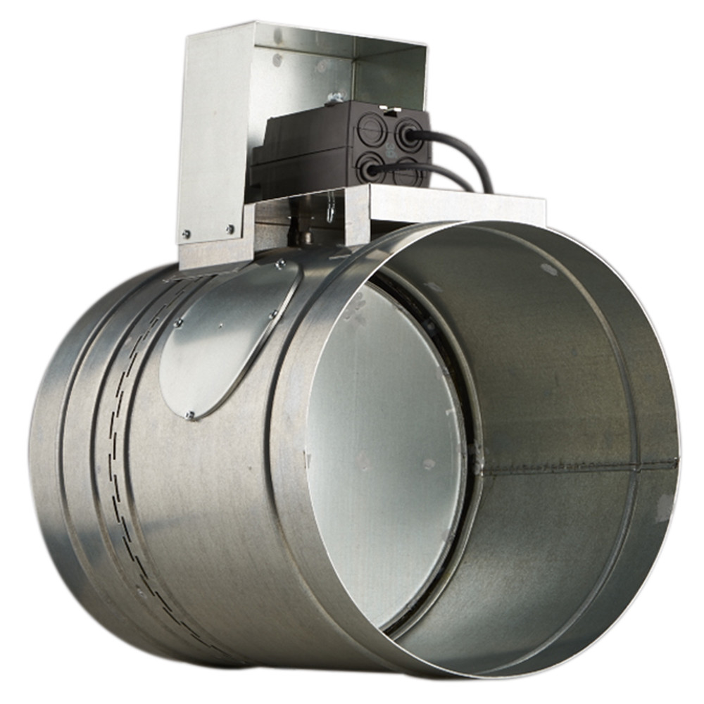 Клапан противопожарный SHUFT SHFDC-120-O-d200-EM24-0-0-0-0, Ø200 мм, EI 120