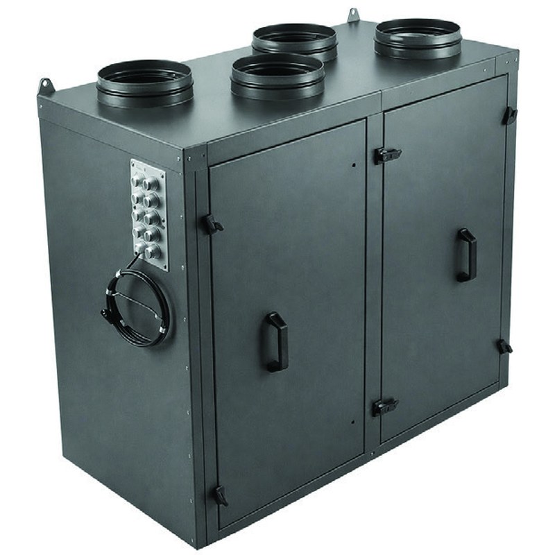 Приточно-вытяжная установка с роторным рекуператором RWN-RR-1700(50c)-ЕС-W-Classic(N)