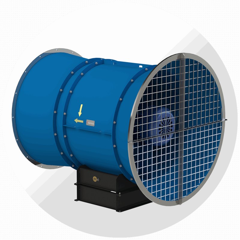 Установка вентиляторная приточная УВОП №3,55, Ø355 мм Установка вентиляторная приточная УВОП №3,55, Ø355 мм
